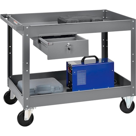 Global Industrial Stock Cart, Steel, 36 in L, 24 in W, 32 in H 988841